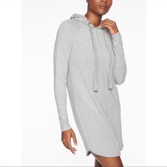 Athleta Solitude Hoodie Dress XS - Picture 1 of 5